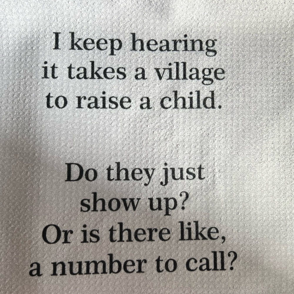 Funny Foodie Kitchen Towel